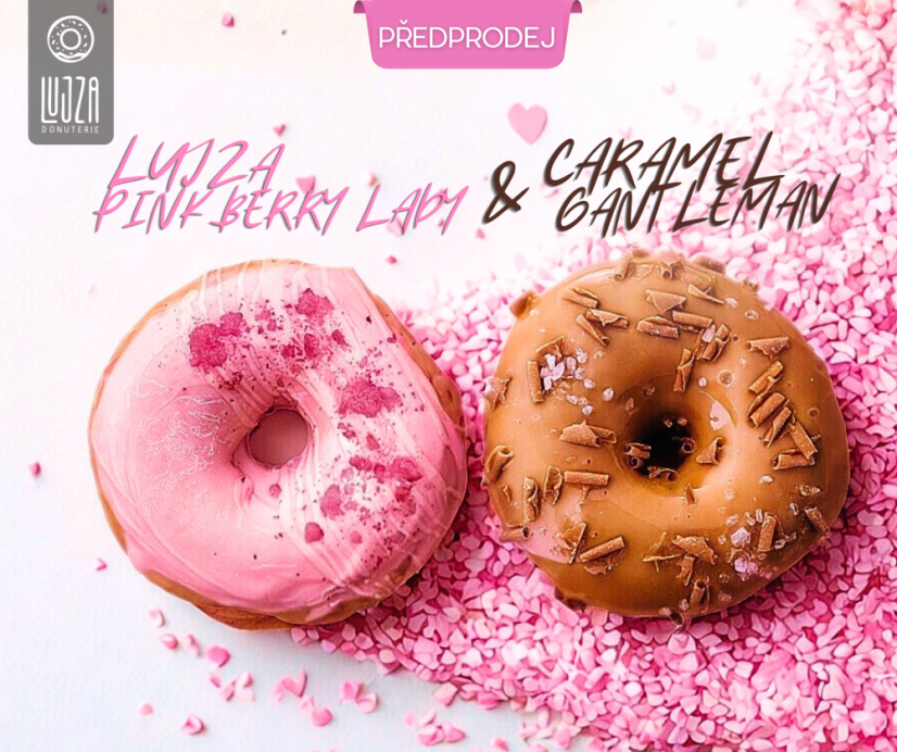 Elegantní LáskyDuo: PINK BERRY LADY & CARAMEL GENTLEMAN /prodejní maloobchodní cena 160,-/